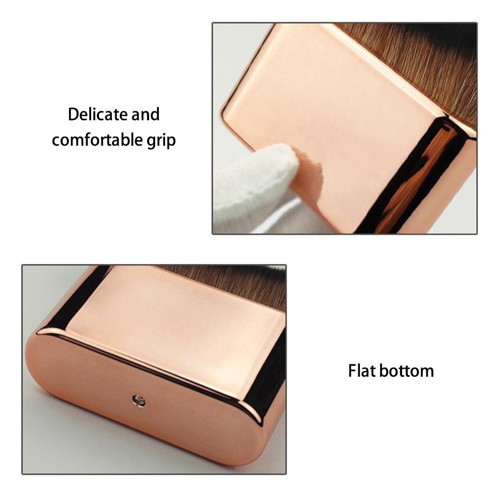 Electroplated Handle Soft Hair Makeup Brush for Liquid Foundation Cream Powder,Rose Gold Type A
Electroplated Handle Soft Hair Makeup Brush for Liquid Foundation Cream Powder,Rose Gold Type A