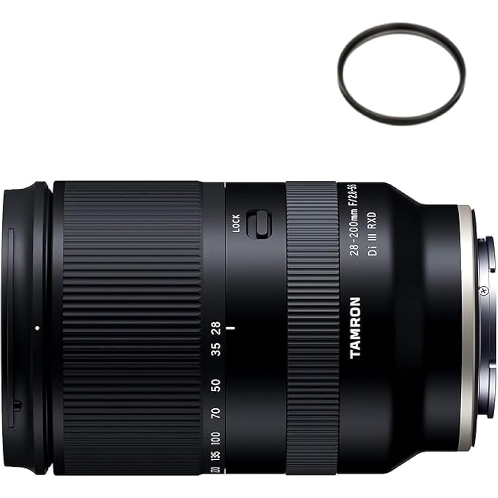 Tamron 28-200mm F/2.8-5.6 Di III RXD A071 Sony E Mount Full Size Compatible High Magnification Zo...
Tamron 28-200mm F/2.8-5.6 Di III RXD A071 Sony E Mount Full Size Compatible High Magnification Zo...