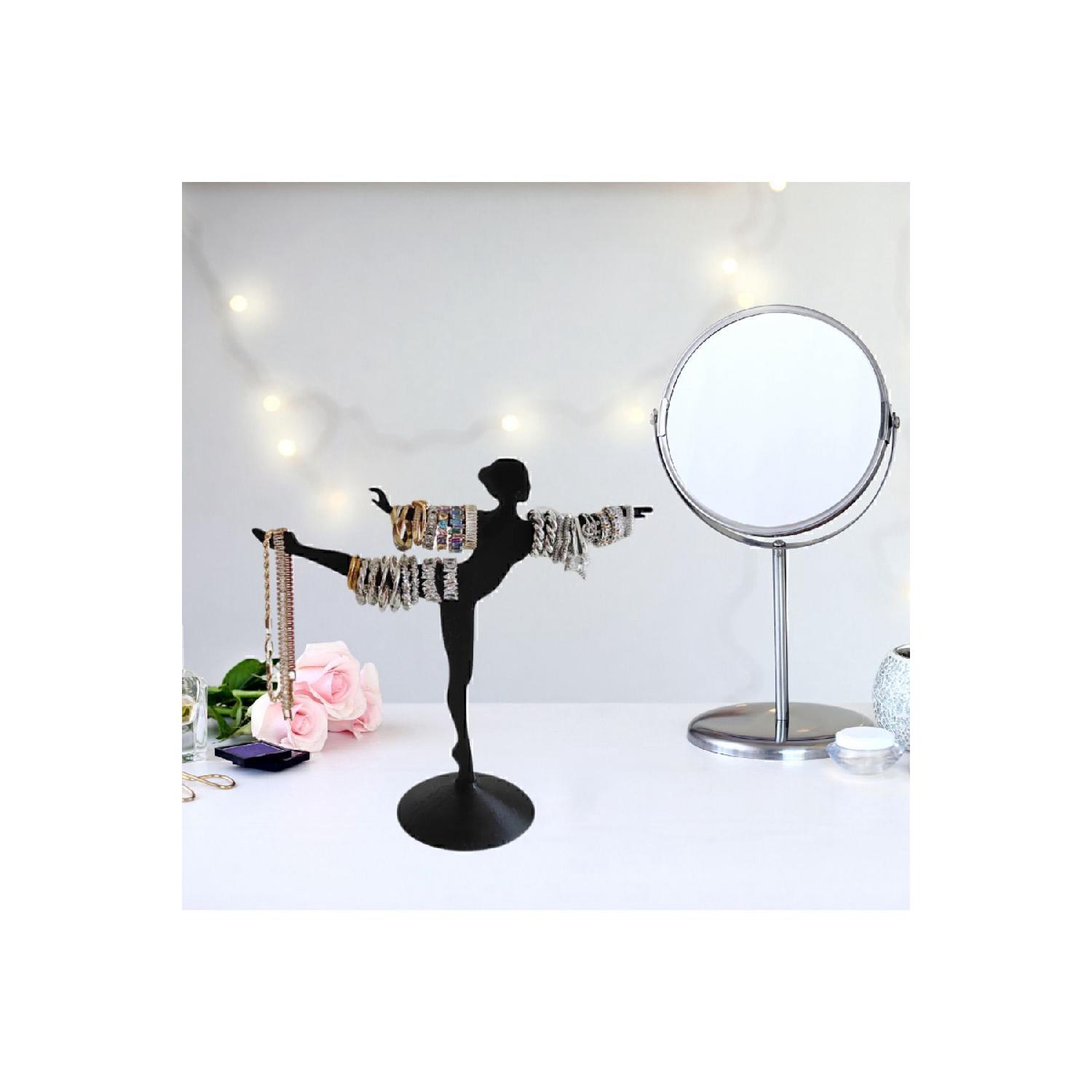 Decorative Ballerina Design Jewelry Stand, Regulatory, Ring/earrings/necklace/jewelry Hanger - Hard Plastic чорний
Decorative Ballerina Design Jewelry Stand, Regulatory, Ring/earrings/necklace/jewelry Hanger - Hard Plastic чорний