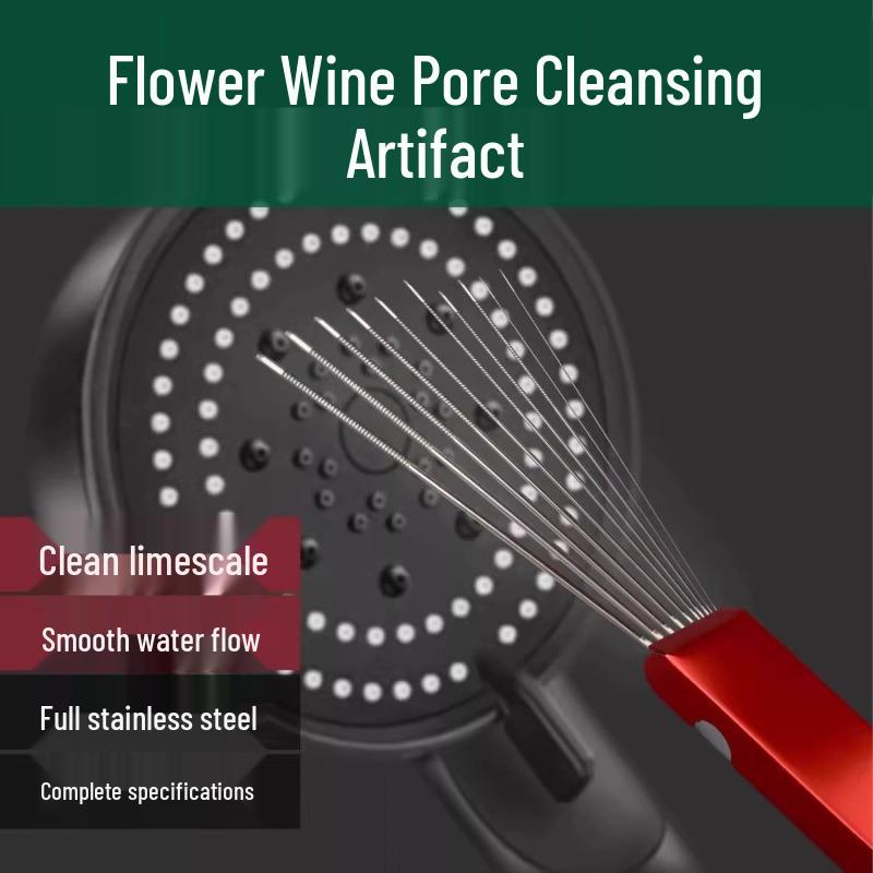 Shower Head Unblocker & Cleaning Brush Set - 5 Pieces
Shower Head Unblocker & Cleaning Brush Set - 5 Pieces