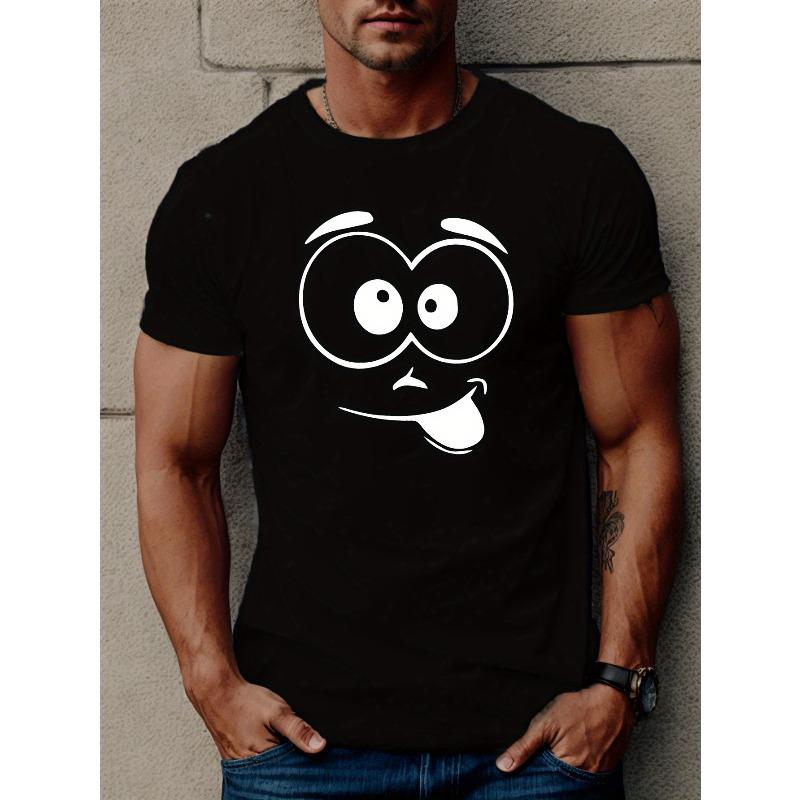 European Size Stick Out Tongue Men s Short Sleeve T-shirt Summer T-shirt Top 4XL чорний
European Size Stick Out Tongue Men s Short Sleeve T-shirt Summer T-shirt Top 4XL чорний