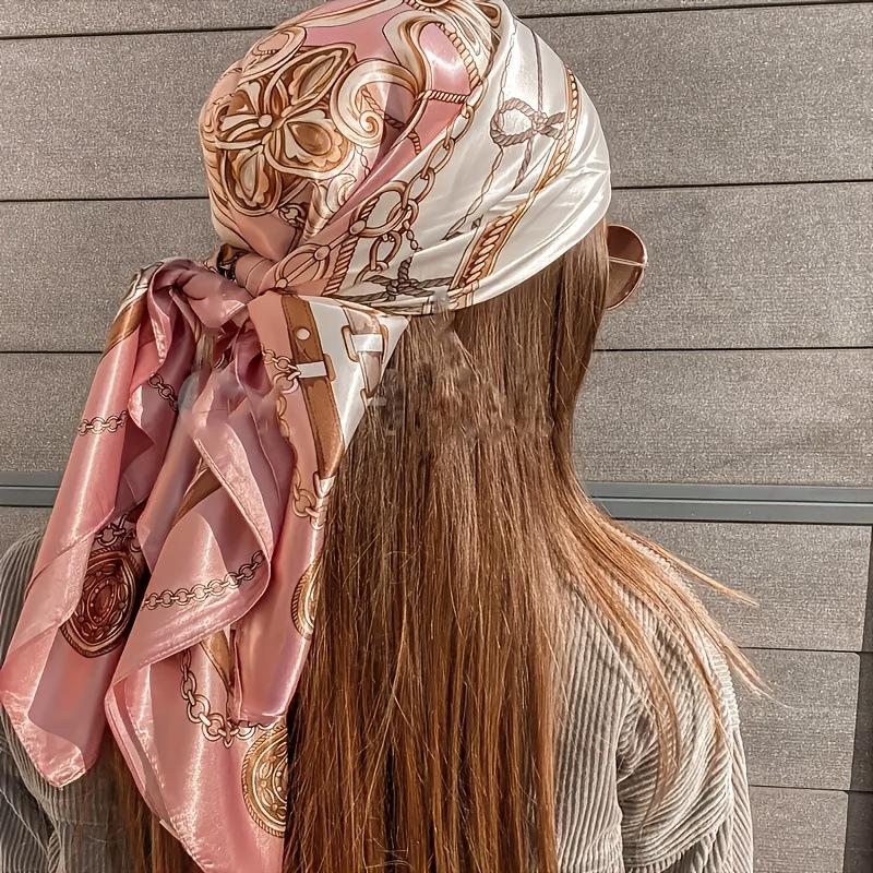 Women s Printed Scarves Silk Scarves Square Scarves Satin Scarves Professional Wear Scarves 90*90cm
Women s Printed Scarves Silk Scarves Square Scarves Satin Scarves Professional Wear Scarves 90*90cm