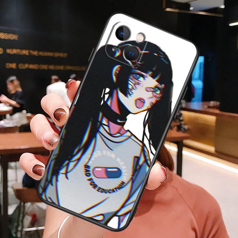 Vaporwave Aesthetic Sad Anime Phone Case For iPhone XR X XS Max 11 12 13 14 15 16 Pro Max Plus Back Cover iPhone 11
Vaporwave Aesthetic Sad Anime Phone Case For iPhone XR X XS Max 11 12 13 14 15 16 Pro Max Plus Back Cover iPhone 11
