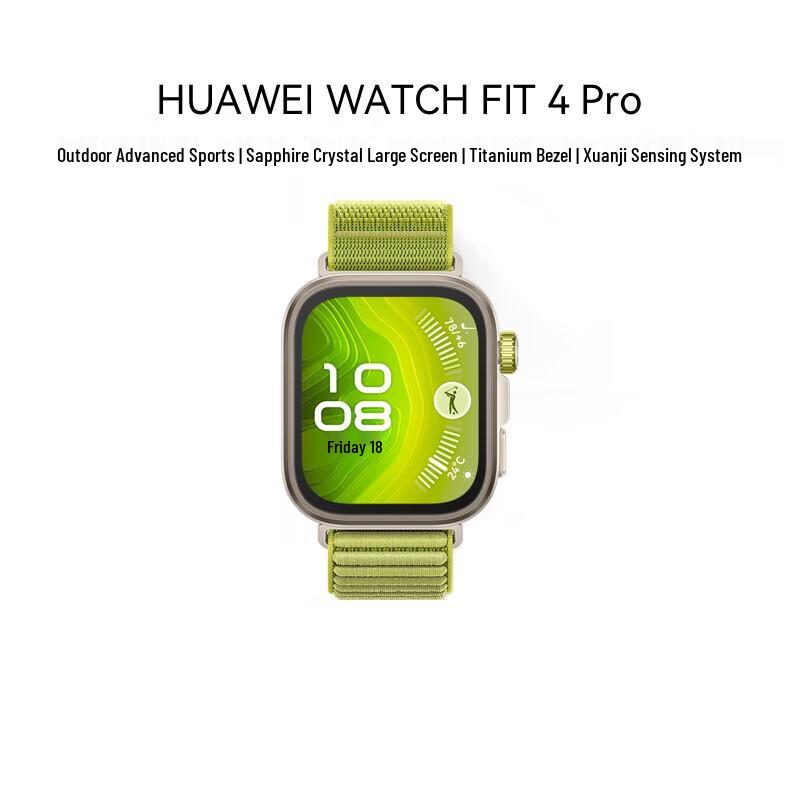 HUAWEI WATCH FIT 4 Pro Smartwatch (CN version)
HUAWEI WATCH FIT 4 Pro Smartwatch (CN version)