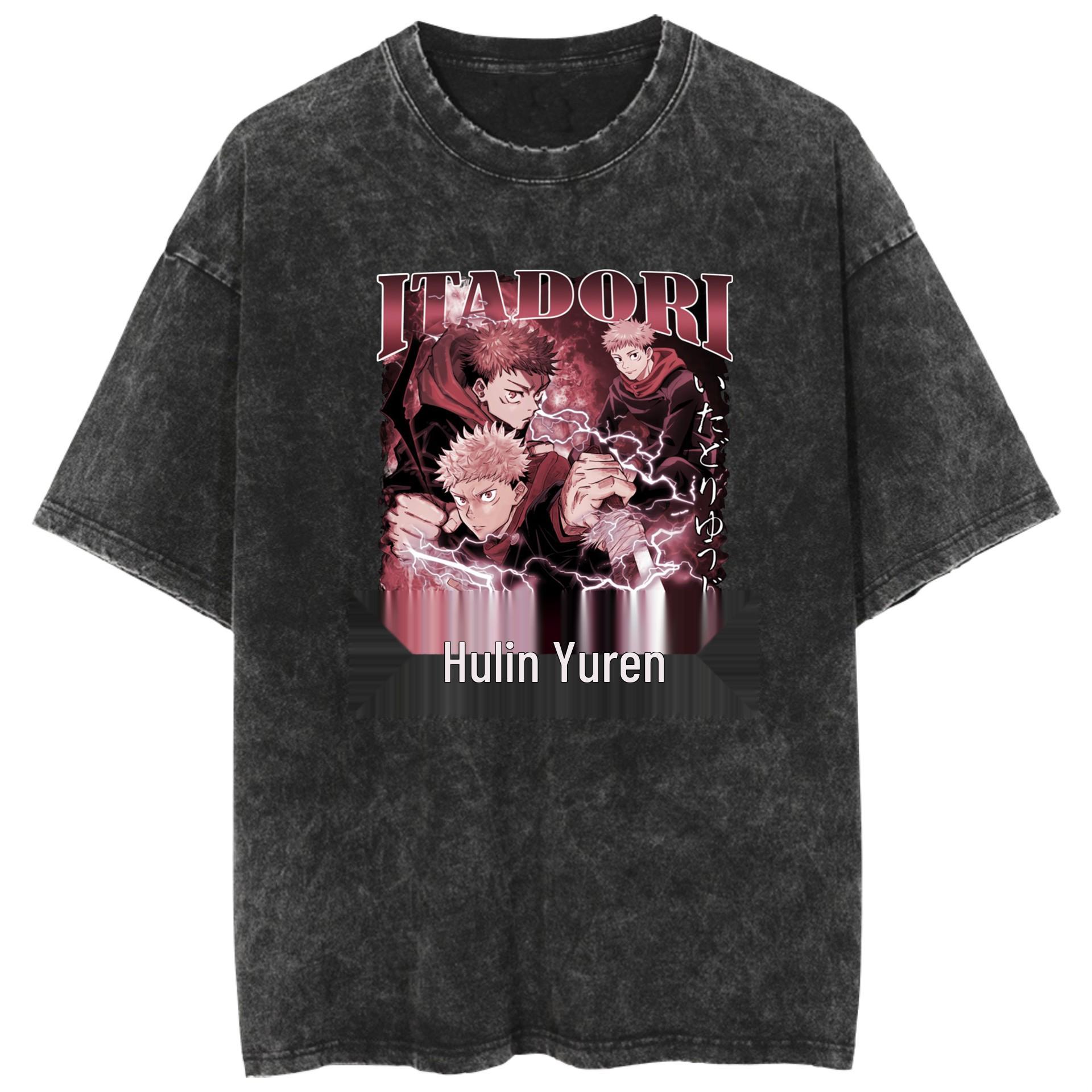 Jujutsu Kaisen Anime Washed Casual Couple T-Shirt, Short Sleeve Extra Large
Jujutsu Kaisen Anime Washed Casual Couple T-Shirt, Short Sleeve Extra Large