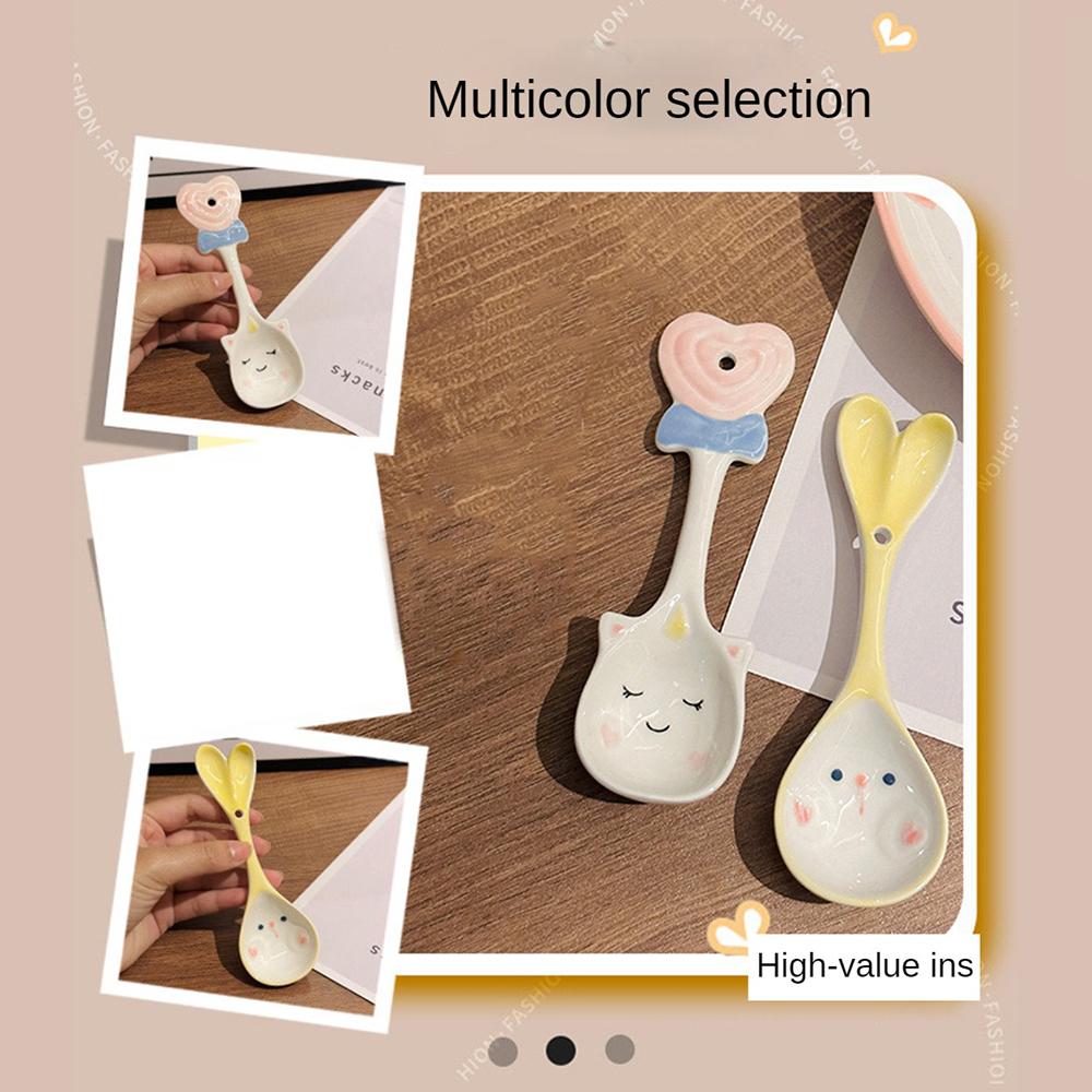 Mixing Spoon Exquisite Food At Ease Cold And Heat Resistance Material Safety Hand-painted Gift Girl Heart Spoon Charming
Mixing Spoon Exquisite Food At Ease Cold And Heat Resistance Material Safety Hand-painted Gift Girl Heart Spoon Charming