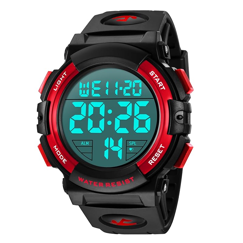 digital watch men s LED display With multi-function 50 meters waterproof date day of week alarm waterproof watch sports watch Fashionable outdoor
digital watch men s LED display With multi-function 50 meters waterproof date day of week alarm waterproof watch sports watch Fashionable outdoor