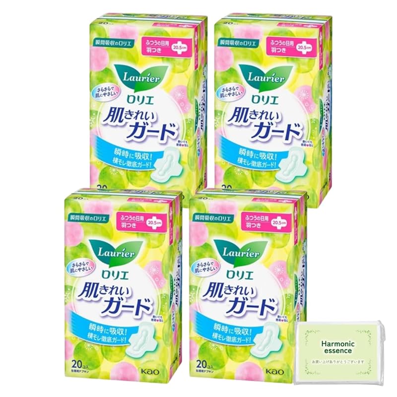 Laurier clean skin guard ordinary daily use 20.5cm with wings 20 pieces 4 pack Comes with our original tissue (With daytime wings)
Laurier clean skin guard ordinary daily use 20.5cm with wings 20 pieces 4 pack Comes with our original tissue (With daytime wings)