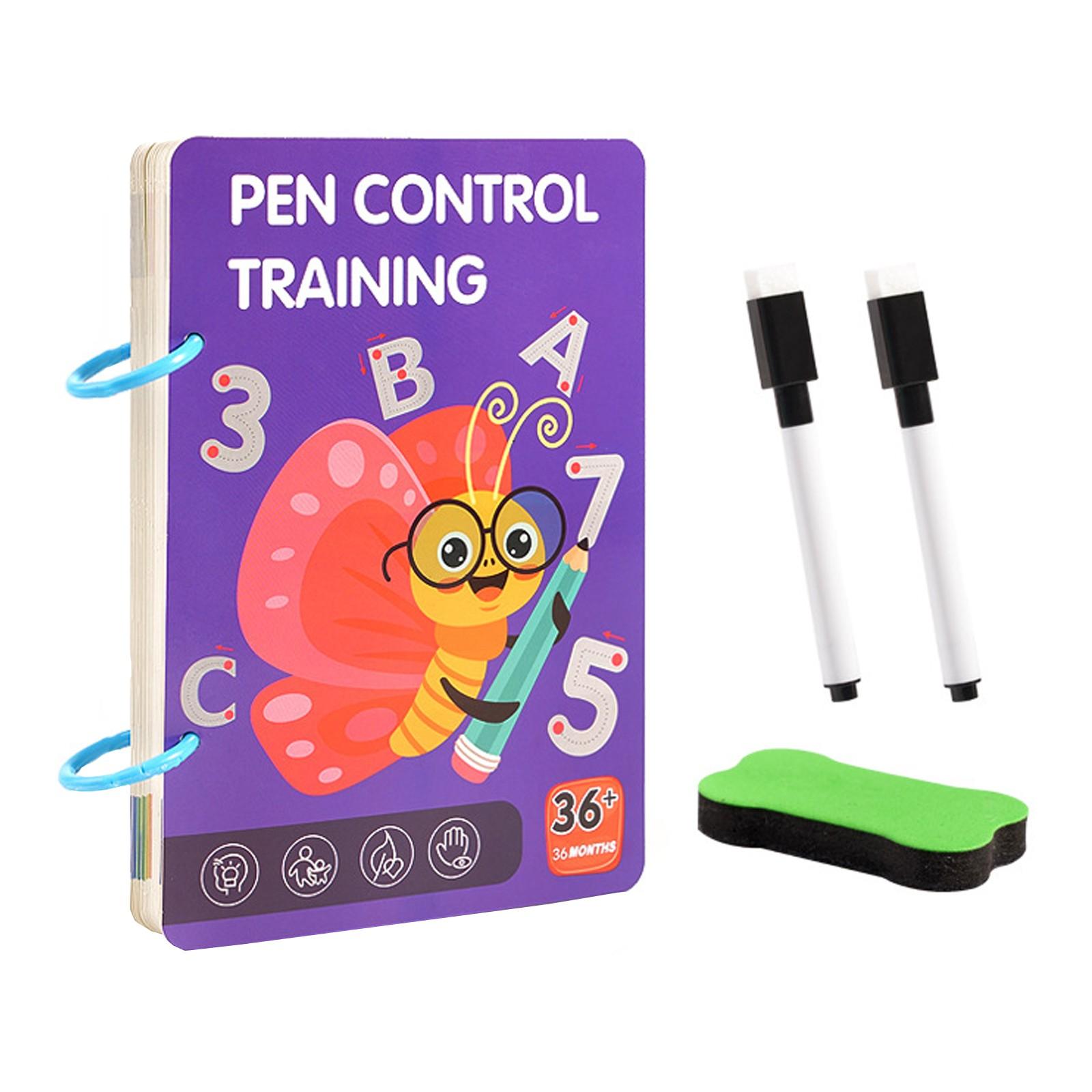 Многоразовая детская тетрадь для почерка, обучающая развивающая игрушка, подходит для детей 3, 4, 5 лет 1 мл One Size
Многоразовая детская тетрадь для почерка, обучающая развивающая игрушка, подходит для детей 3, 4, 5 лет 1 мл One Size