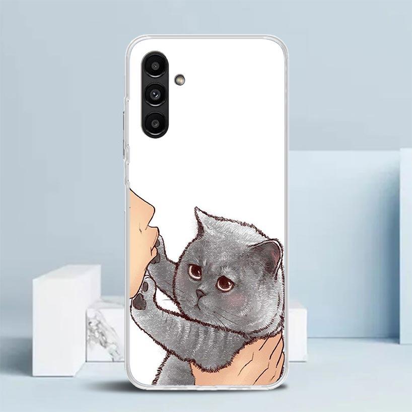 Kiss Lovely Cat Kitten Phone Case For Samsung Galaxy A17 A37 A57 A16 A15 A14 A13 A56 A55 A54 A53 A36 A35 A34 A33 A26 A25 A24 A23 Samsung A14
Kiss Lovely Cat Kitten Phone Case For Samsung Galaxy A17 A37 A57 A16 A15 A14 A13 A56 A55 A54 A53 A36 A35 A34 A33 A26 A25 A24 A23 Samsung A14