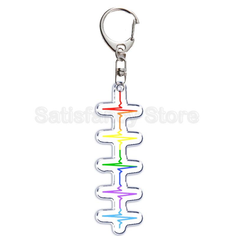Gay Pride LGBT Rainbow Acrylic Keychain LGBTQ Transparent Double Sided Key Chain Key Ring Lesbian Keychains for Friends Gift
Gay Pride LGBT Rainbow Acrylic Keychain LGBTQ Transparent Double Sided Key Chain Key Ring Lesbian Keychains for Friends Gift