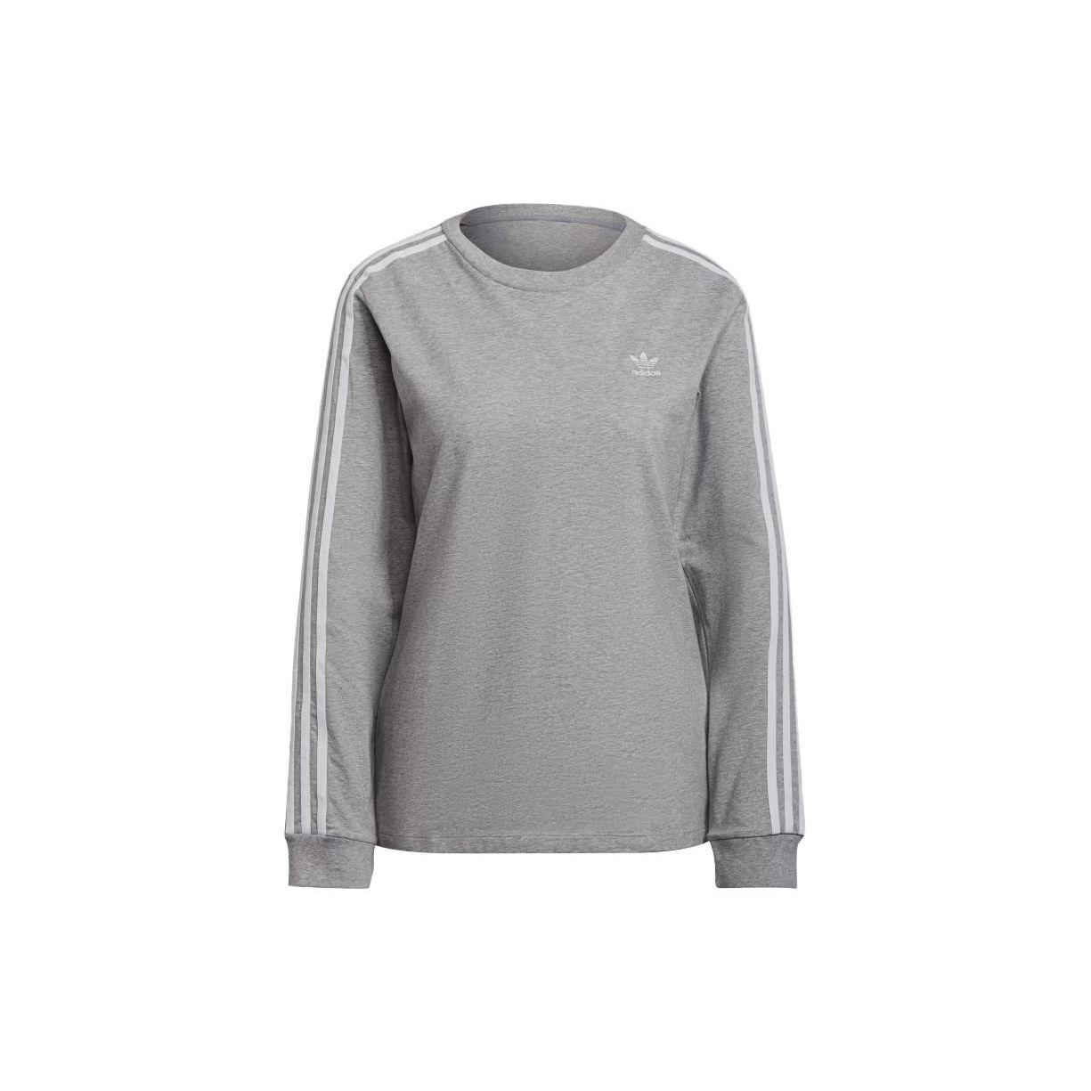 Adidas Originals Solid Color Crew Neck Fitted Long Sleeve T-Shirt Women Tops Gray H33570 M
Adidas Originals Solid Color Crew Neck Fitted Long Sleeve T-Shirt Women Tops Gray H33570 M