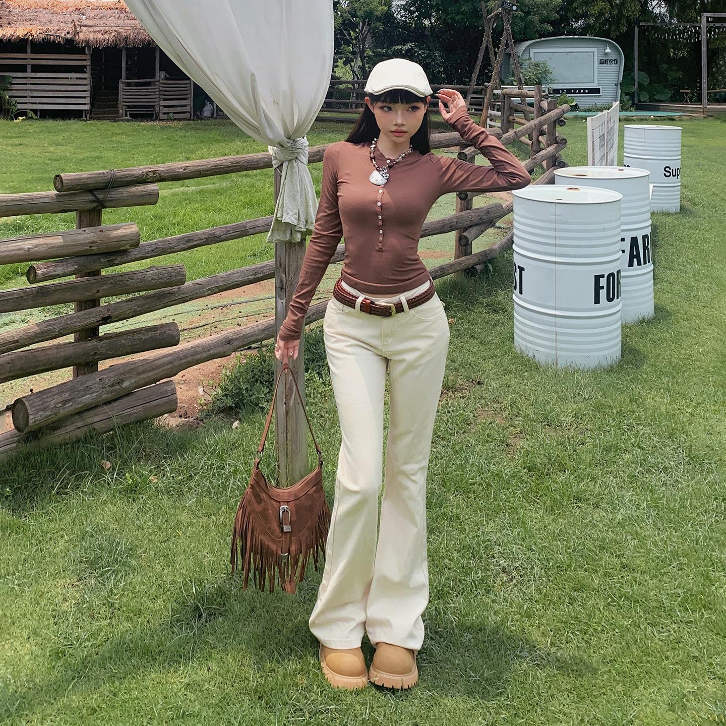 Женские джинсы с низкой посадкой, микроклеш, зауженные, для осени 2025 года XS
Женские джинсы с низкой посадкой, микроклеш, зауженные, для осени 2025 года XS