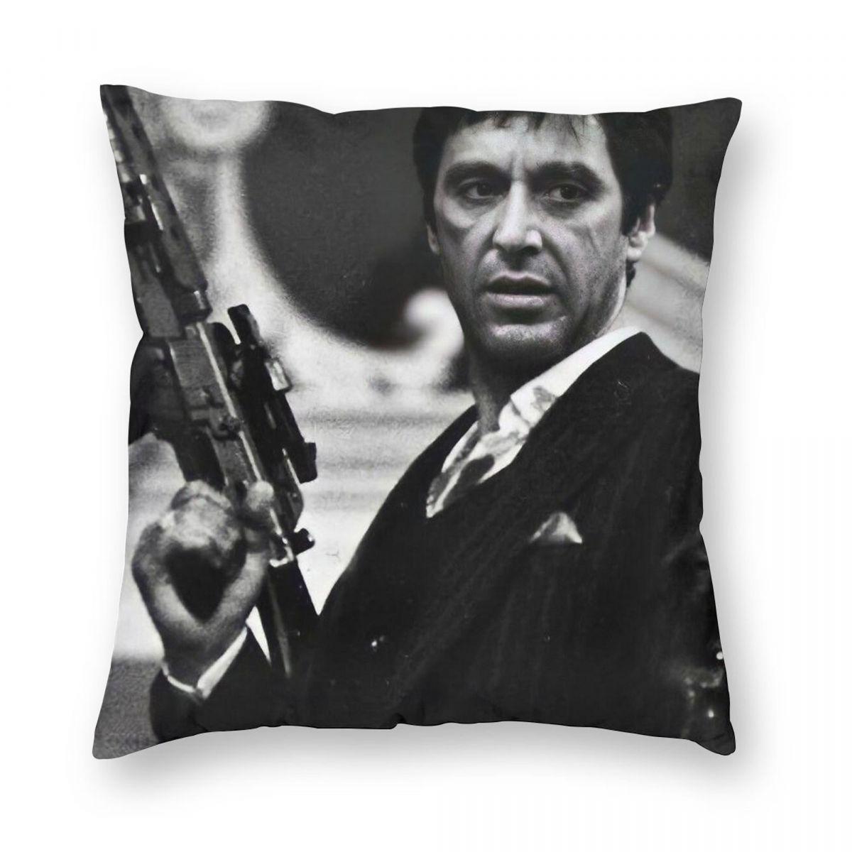 Scarface Tony Montana Pillowcase Polyester Linen Velvet Pattern Zip Decorative Pillow Case Sofa Seater Cushion Case 12x12Inch
Scarface Tony Montana Pillowcase Polyester Linen Velvet Pattern Zip Decorative Pillow Case Sofa Seater Cushion Case 12x12Inch