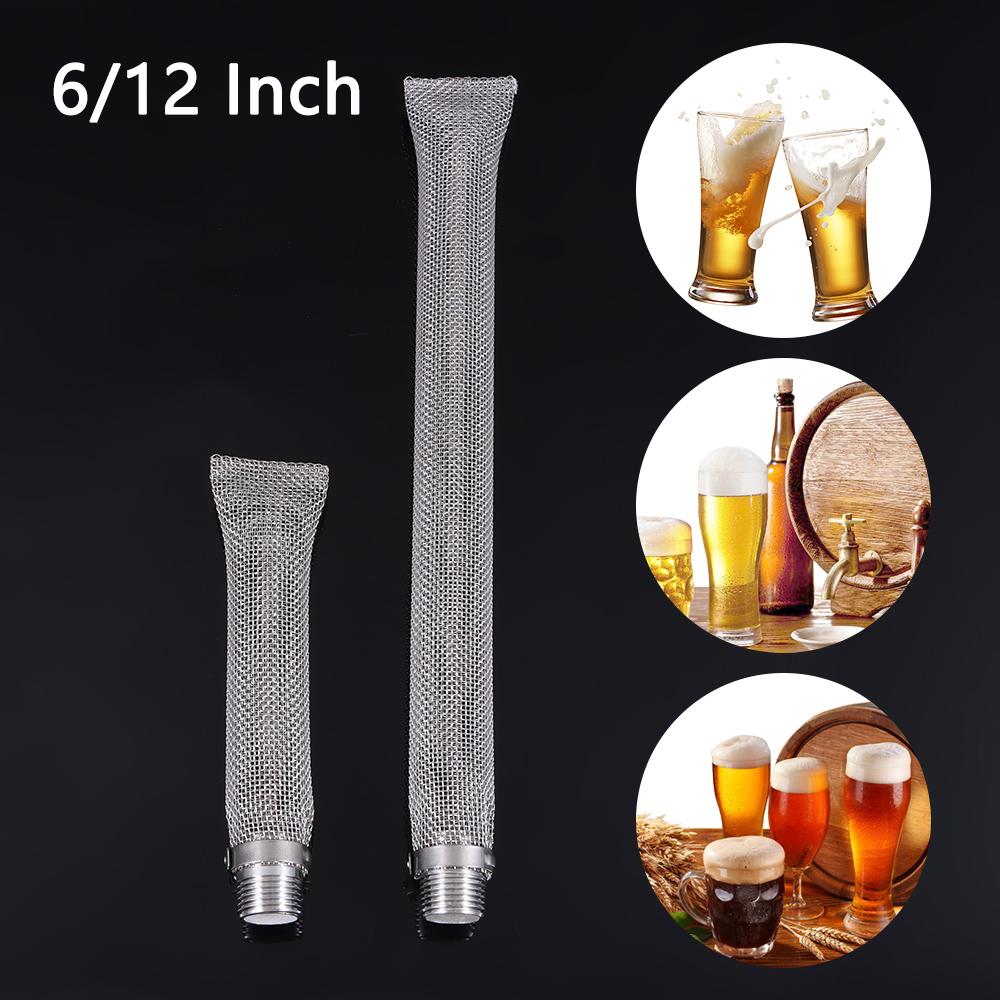 Household Bar Tool Stainless Steel Beer Filter Home Beer Brewing Mesh Strainer Tube Bazooka Filter 12 inch
Household Bar Tool Stainless Steel Beer Filter Home Beer Brewing Mesh Strainer Tube Bazooka Filter 12 inch