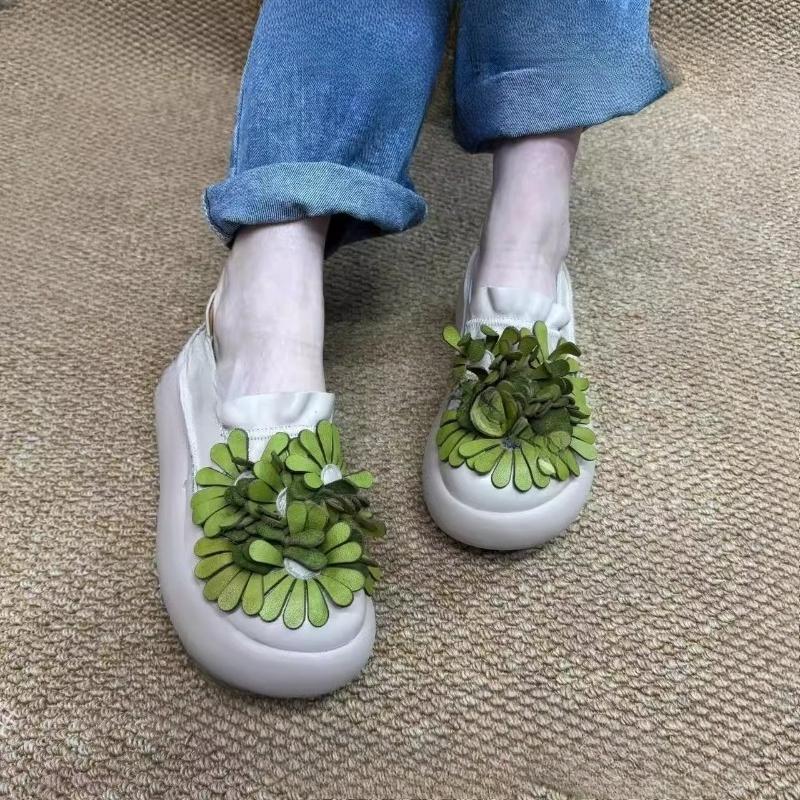 Fashion Platform Mid-heel Single Shoes Autumn New Round Toe Deep Mouth Flower Soft Sole Non-slip Low-top Shoes 40 бежевий
Fashion Platform Mid-heel Single Shoes Autumn New Round Toe Deep Mouth Flower Soft Sole Non-slip Low-top Shoes 40 бежевий