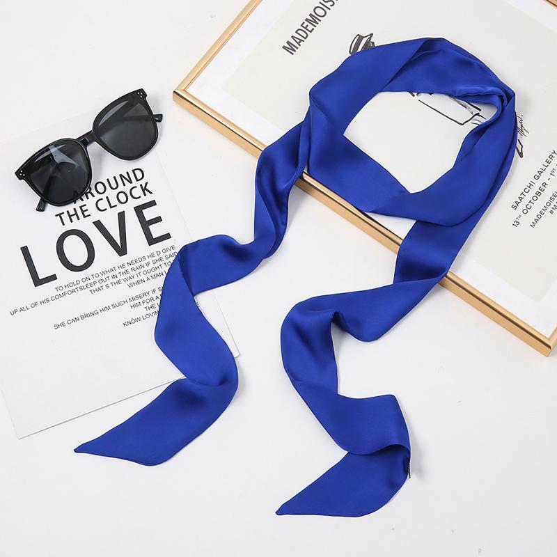 200*4cm Women Narrow Long Scarf Solid Color Silk Rubber Red Tie Black Bag Ribbon Solid Color Headbands Plain Choker Streamer
200*4cm Women Narrow Long Scarf Solid Color Silk Rubber Red Tie Black Bag Ribbon Solid Color Headbands Plain Choker Streamer