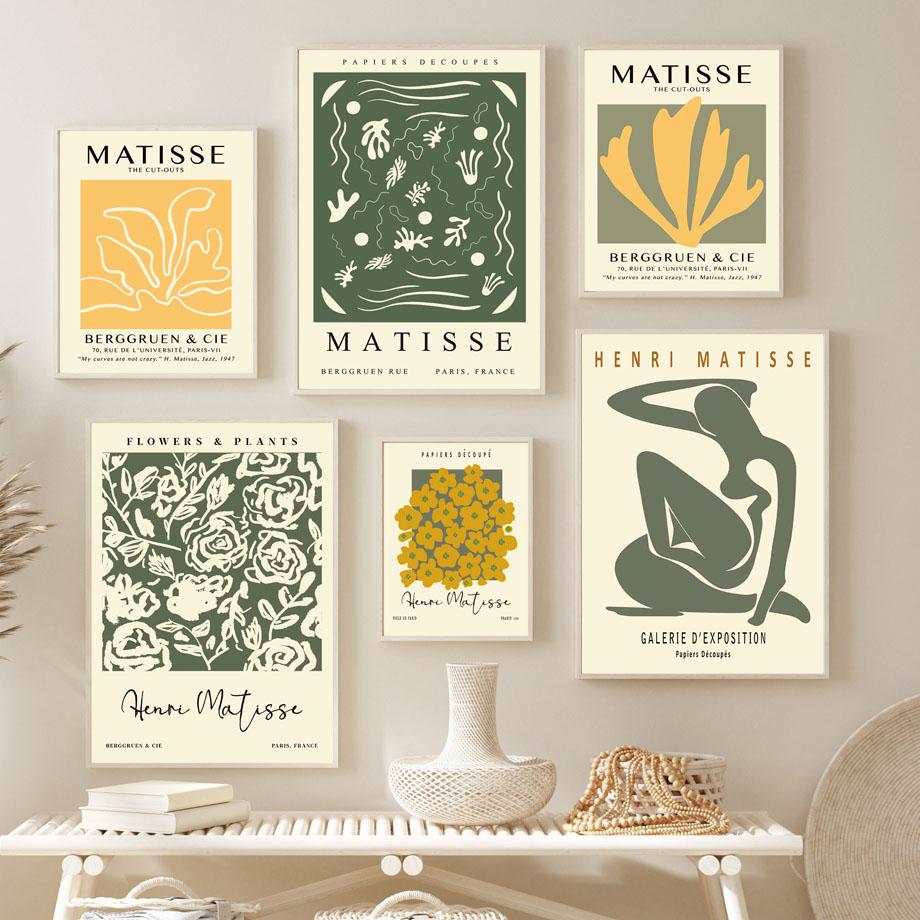 Matisse Abstract Flower Woman Posters Museum Wall Art Print Canvas Painting Sage Green Trendy Wall Pictures Living Room Decor 20x30cm
Matisse Abstract Flower Woman Posters Museum Wall Art Print Canvas Painting Sage Green Trendy Wall Pictures Living Room Decor 20x30cm
