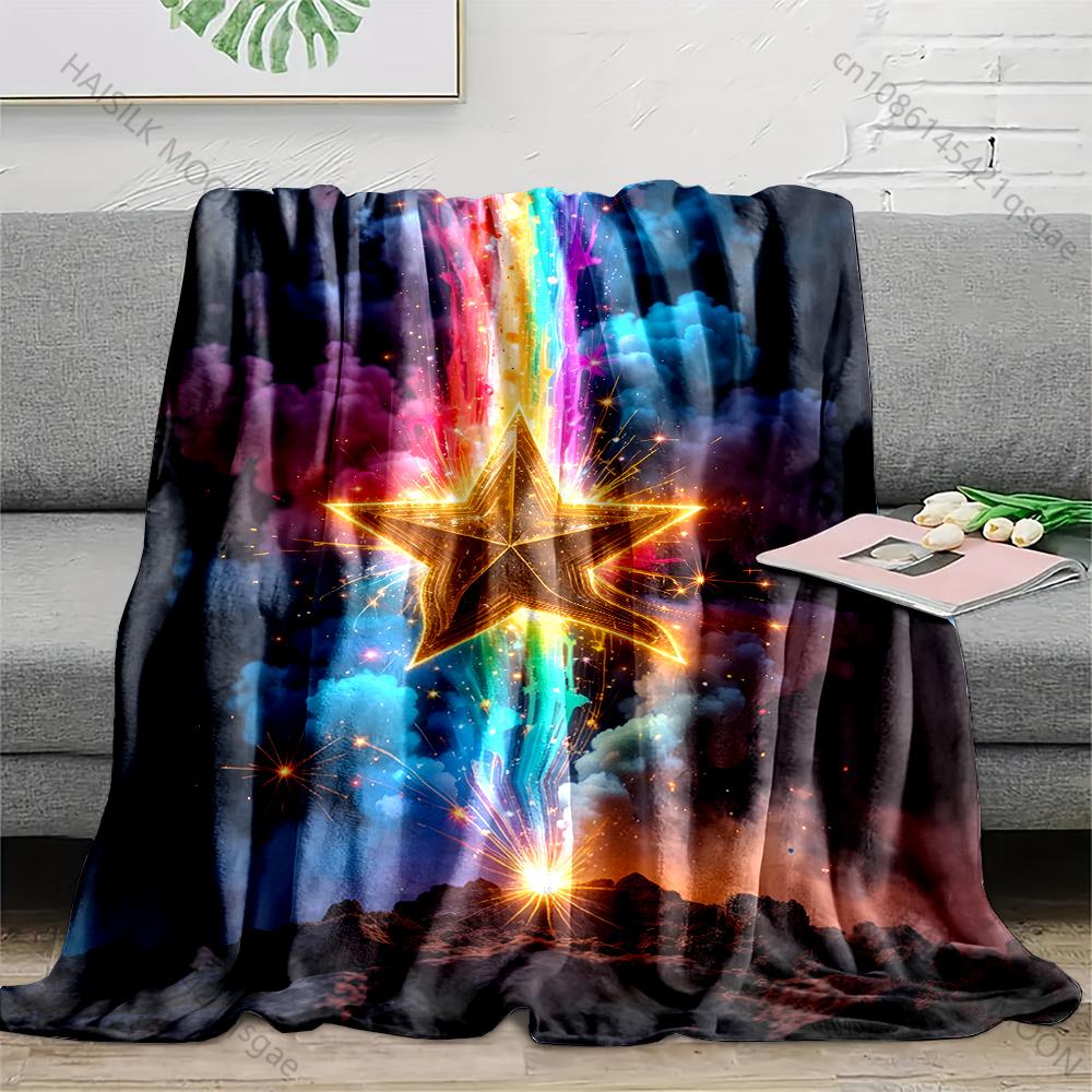 Multiple sizes Starburst with Rainbow Explosion Blanket Suitable for Home Bedroom Sofa Travel Camping Blanket Various Size Gifts 75x100cm
Multiple sizes Starburst with Rainbow Explosion Blanket Suitable for Home Bedroom Sofa Travel Camping Blanket Various Size Gifts 75x100cm