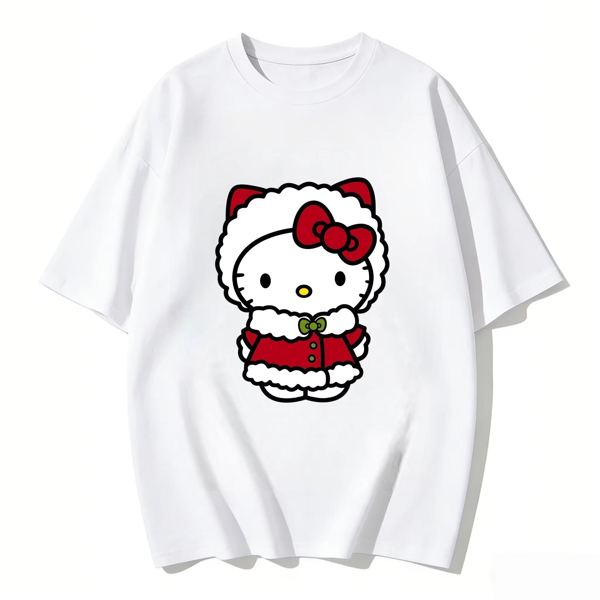 2026 New Cute Christmas Theme Hello Kitty Pattern TShirt Parent and Child Set TShirt for Parents and Children S
2026 New Cute Christmas Theme Hello Kitty Pattern TShirt Parent and Child Set TShirt for Parents and Children S