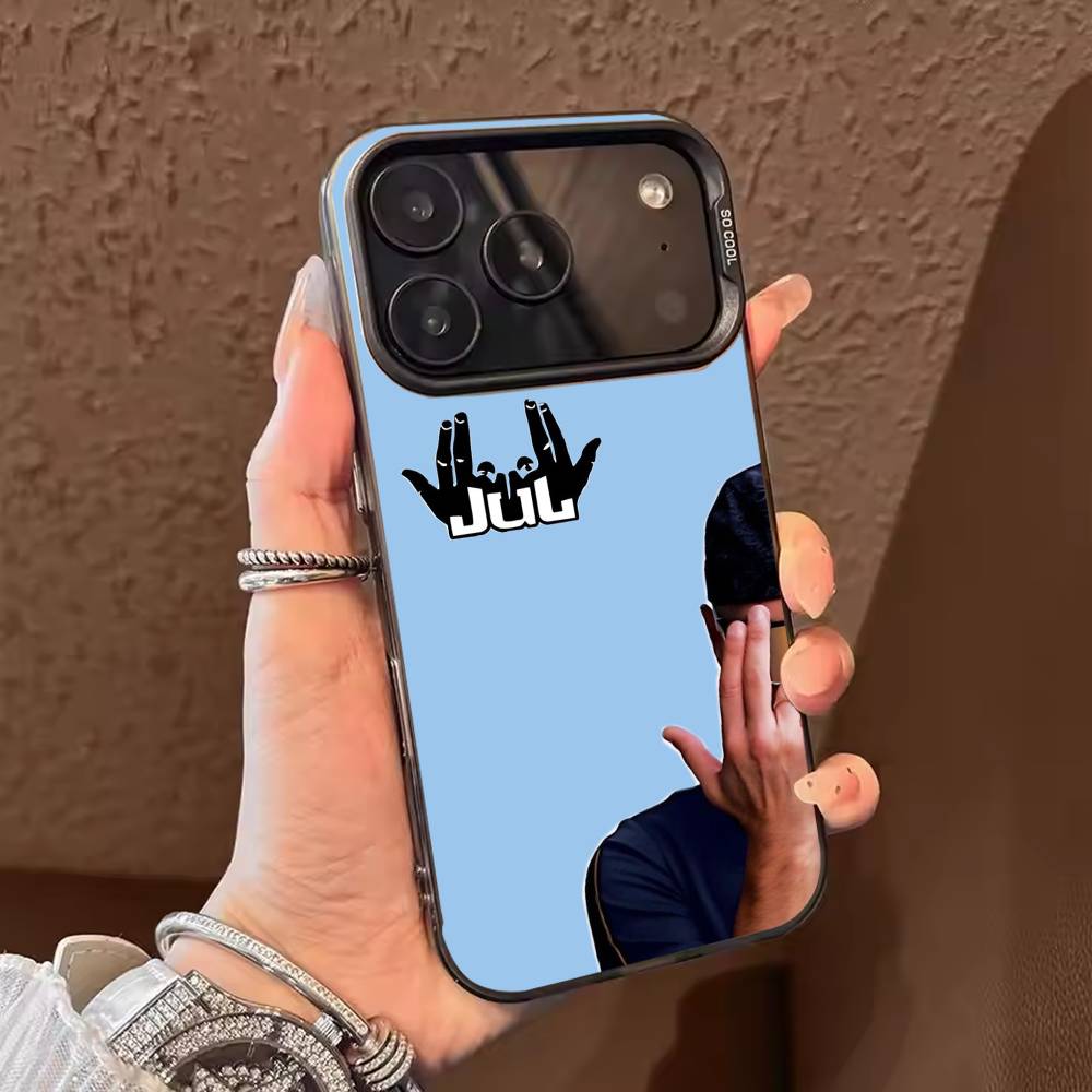Rapper JUL Julien Mari Phone Case Color Silver Shell For IPhone 17 16 15 14 13 12 11 Pro Max Plus iPhone17air
Rapper JUL Julien Mari Phone Case Color Silver Shell For IPhone 17 16 15 14 13 12 11 Pro Max Plus iPhone17air