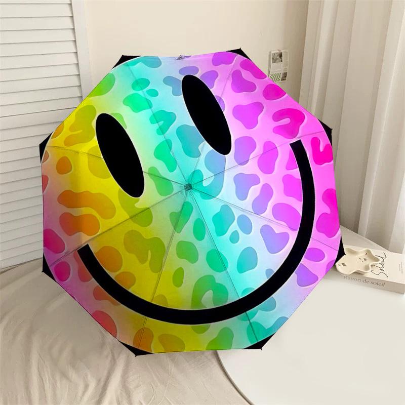 1PC smiley face Automatic Open/Close Umbrella with Windproof, 8-Rib Sturdy Canopy, Durable Ribs, Fashionable Design, Outdoor Accessory, Fun Prin, Holi
1PC smiley face Automatic Open/Close Umbrella with Windproof, 8-Rib Sturdy Canopy, Durable Ribs, Fashionable Design, Outdoor Accessory, Fun Prin, Holi