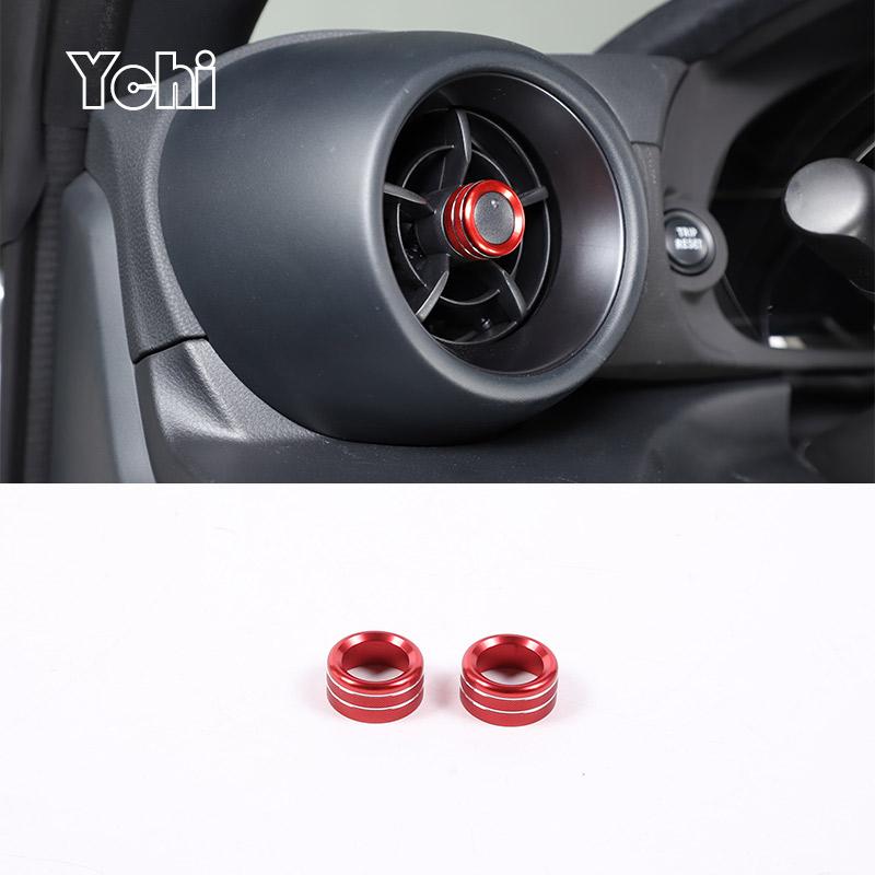 For Toyota 86 GT86 For Subaru BRZ 2026-2026 Aluminum alloy Car Dashboard Side Air Vent Decoration Ring Cover Trim Accessories
For Toyota 86 GT86 For Subaru BRZ 2026-2026 Aluminum alloy Car Dashboard Side Air Vent Decoration Ring Cover Trim Accessories