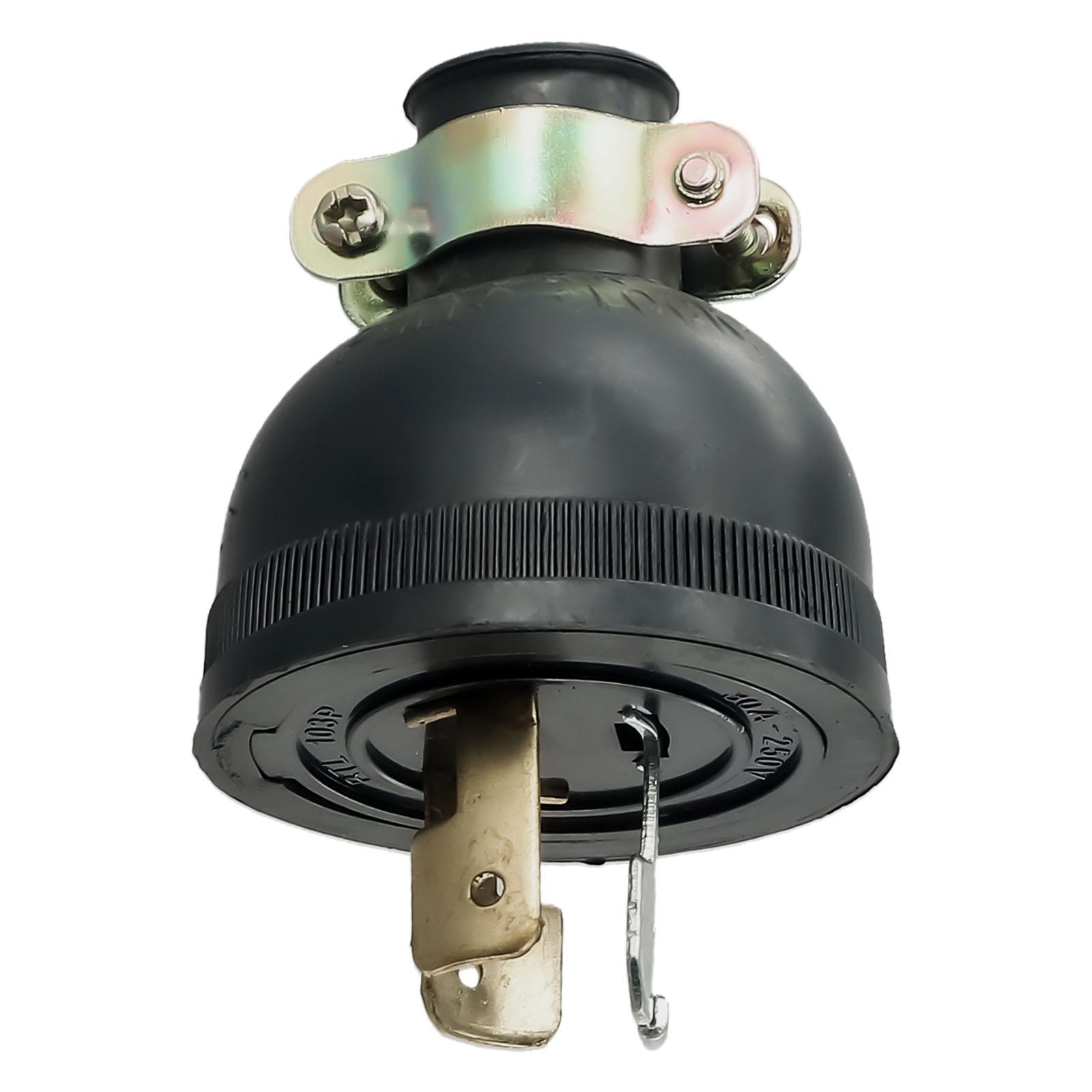 3-Pole AC 250V 30A Generator Connector for 2KW 168F 170F Engine Models Fits RVs Trailers Transfer Switches and Welding Tools China Mainland
3-Pole AC 250V 30A Generator Connector for 2KW 168F 170F Engine Models Fits RVs Trailers Transfer Switches and Welding Tools China Mainland