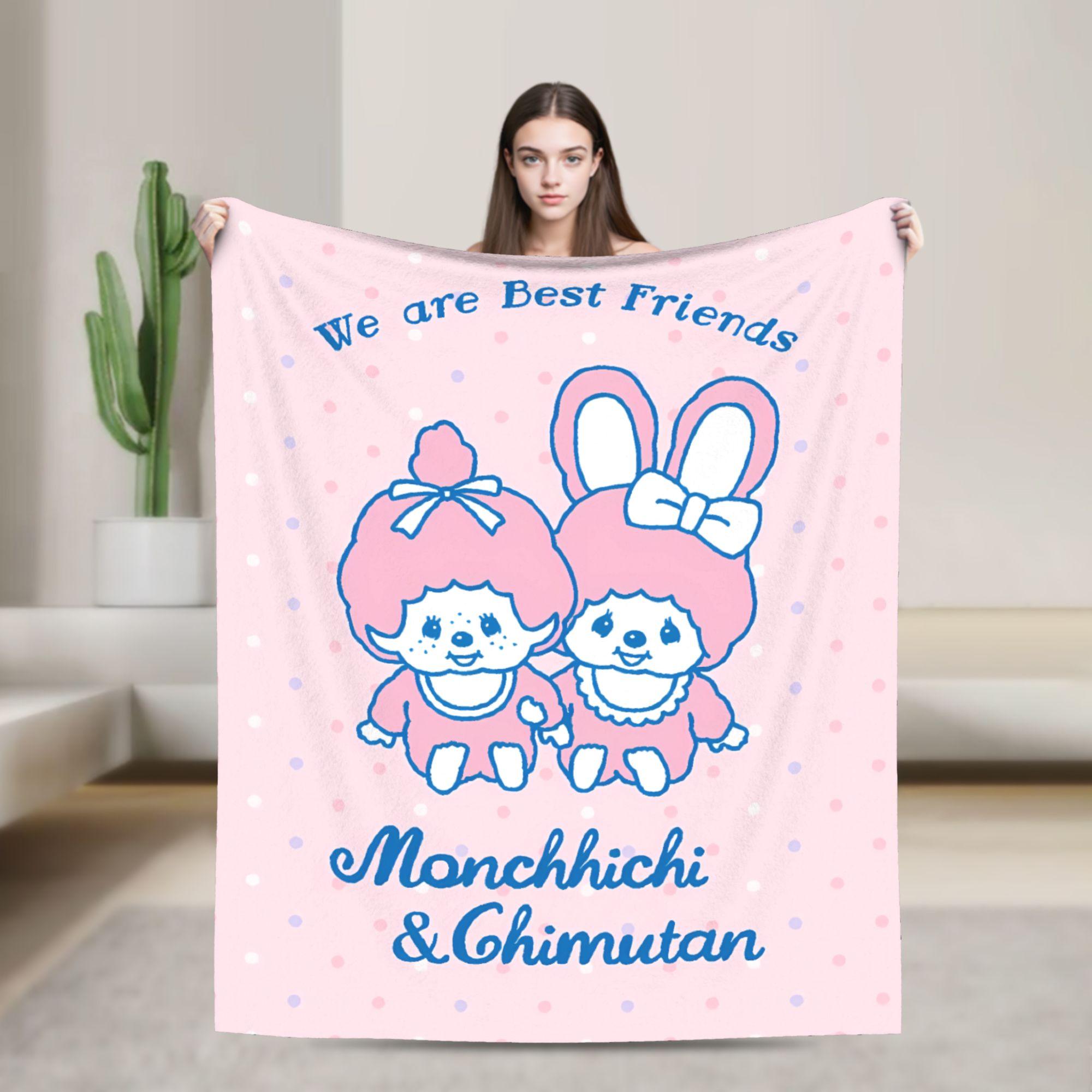 Monchichis and Chimutan Blanket Quality Soft Warm Bedding Throws Autumn Girls Boys Home Decor Comfortable Bedspread 100x150cm
Monchichis and Chimutan Blanket Quality Soft Warm Bedding Throws Autumn Girls Boys Home Decor Comfortable Bedspread 100x150cm