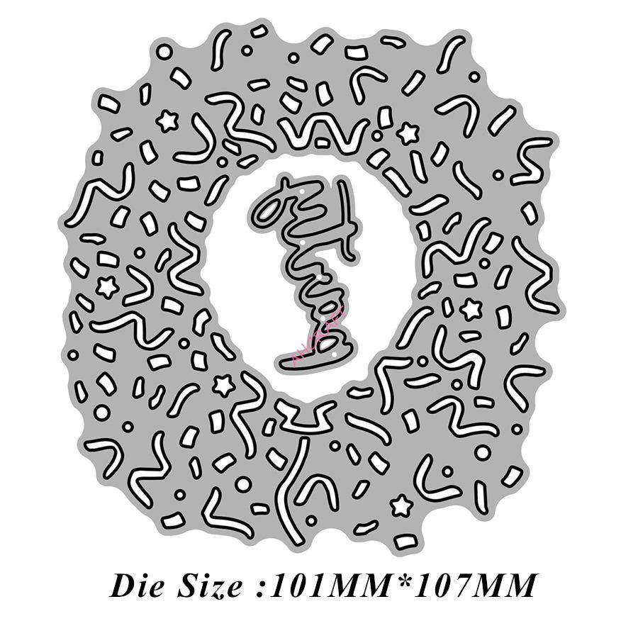 6311 Color Ribbon Frame Metal Cutting Die for DIY Projects, April 2024 Edition 101*107mm 27g/set
6311 Color Ribbon Frame Metal Cutting Die for DIY Projects, April 2024 Edition 101*107mm 27g/set