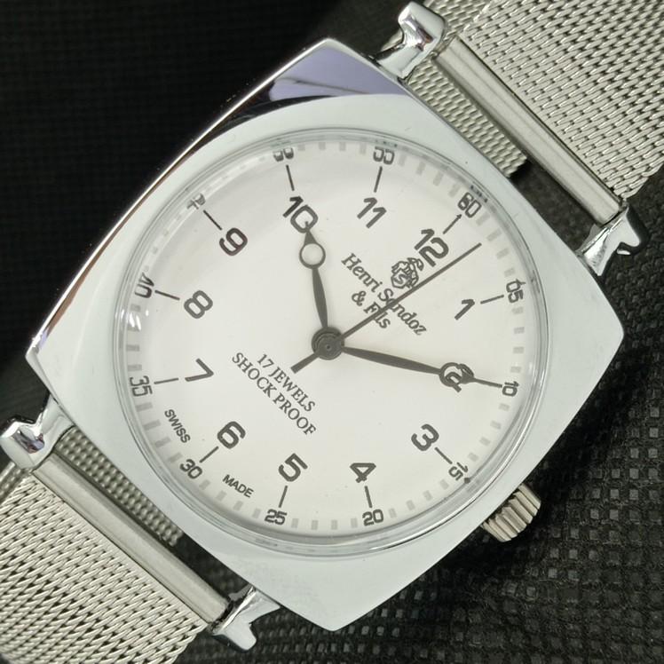 ВОССТАНОВЛЕННЫЕ ВИНТАЖНЫЕ МУЖСКИЕ НАРУЧНЫЕ ЧАСЫ HENRI SANDOZ & FILS SWISS a416446-2 Sku622a-a416446
ВОССТАНОВЛЕННЫЕ ВИНТАЖНЫЕ МУЖСКИЕ НАРУЧНЫЕ ЧАСЫ HENRI SANDOZ & FILS SWISS a416446-2 Sku622a-a416446