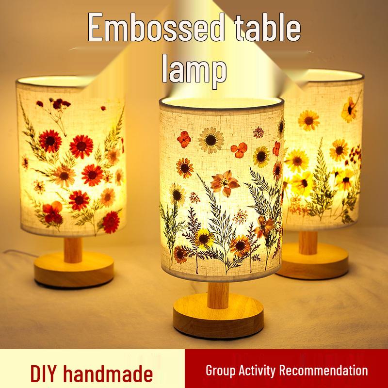 Dried Flower Embossed Table Lamp DIY Kit - Creative Gift for Team Building and National Day Festivities
Dried Flower Embossed Table Lamp DIY Kit - Creative Gift for Team Building and National Day Festivities