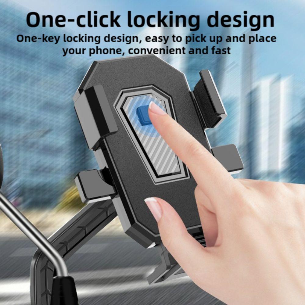 360° Rotatable Motorcycle Bike Phone Holder Adjustable Handle Bar Holder Scooter Phone Clip Handle Bar Clip
360° Rotatable Motorcycle Bike Phone Holder Adjustable Handle Bar Holder Scooter Phone Clip Handle Bar Clip