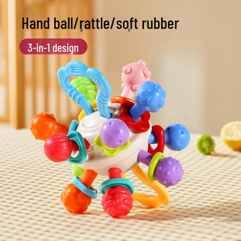 Manhattan Baby Atomic Music Ball — игровой мяч, который можно хватать, трогать и кусать
Manhattan Baby Atomic Music Ball — игровой мяч, который можно хватать, трогать и кусать
