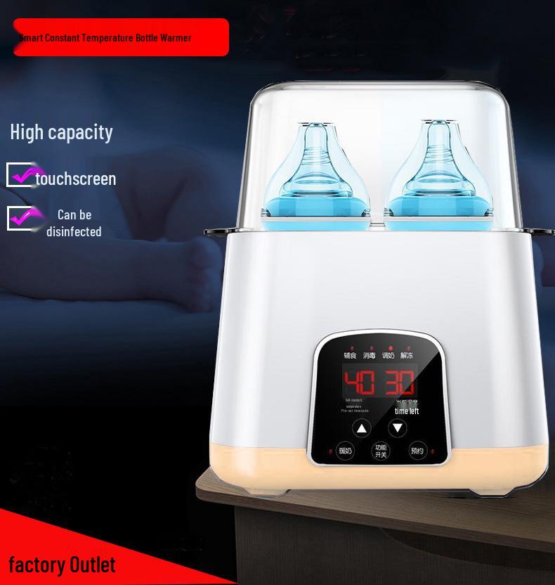 2-in-1 Baby Bottle Warmer & Sterilizer: Constant Temp Milk Heater хакі
2-in-1 Baby Bottle Warmer & Sterilizer: Constant Temp Milk Heater хакі