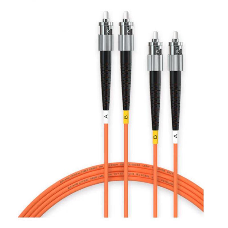 BOYANG ST-ST OM2 Multimode Duplex Fiber Optic Patch Cable
BOYANG ST-ST OM2 Multimode Duplex Fiber Optic Patch Cable