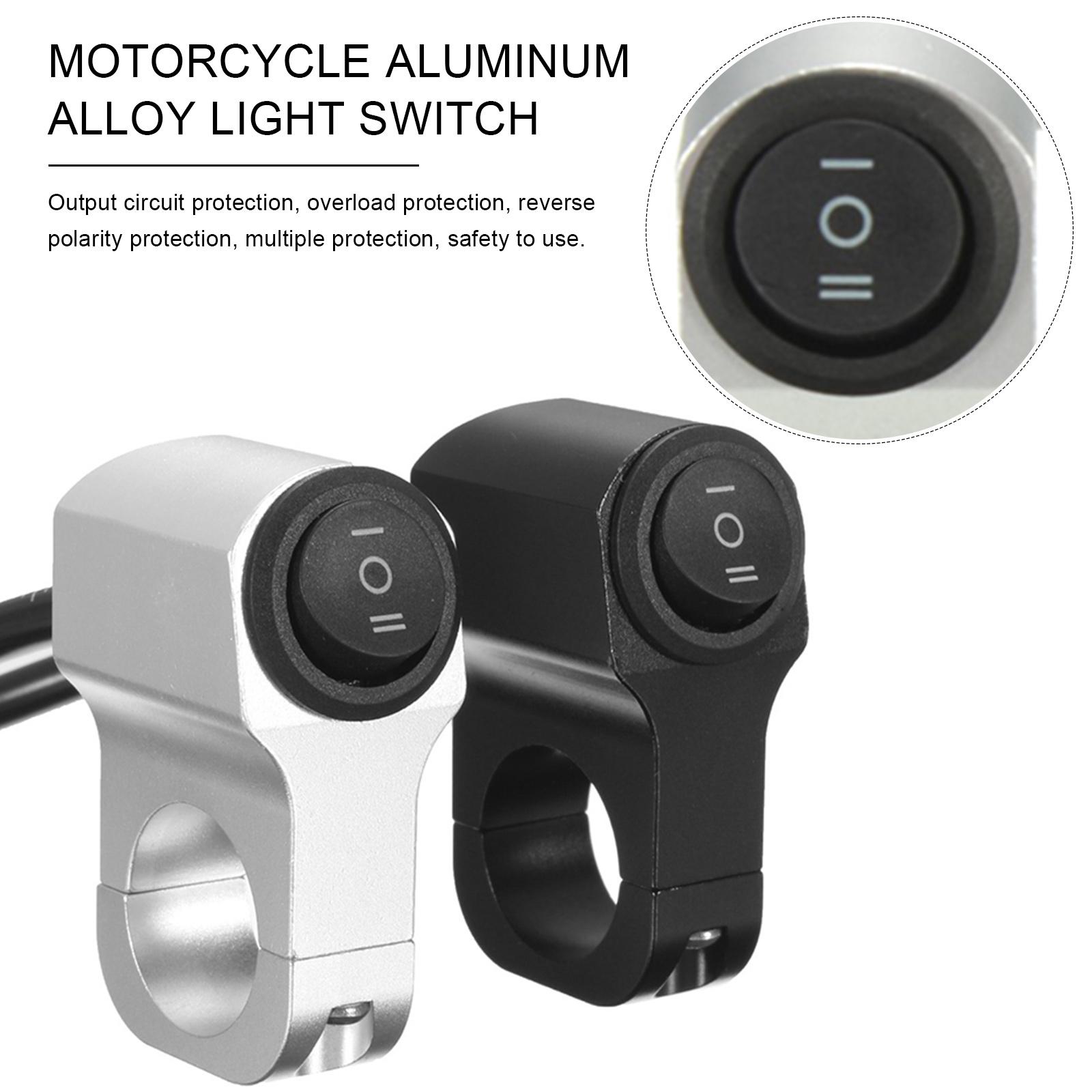 7/8in Aluminum Alloy Motorcycle Handlebar Headlight Switch Two Three-position Waterproof Switch 12V Fog Spotlight Retro Switch
7/8in Aluminum Alloy Motorcycle Handlebar Headlight Switch Two Three-position Waterproof Switch 12V Fog Spotlight Retro Switch
