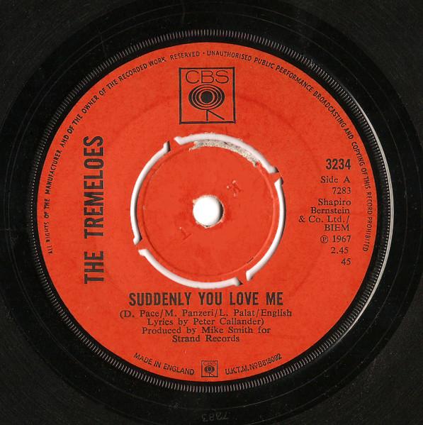 7-дюймовая пластинка TREMELOES Suddenly You Love Me As You Are 3234 CBS 1968 UK Поп Б/у
7-дюймовая пластинка TREMELOES Suddenly You Love Me As You Are 3234 CBS 1968 UK Поп Б/у