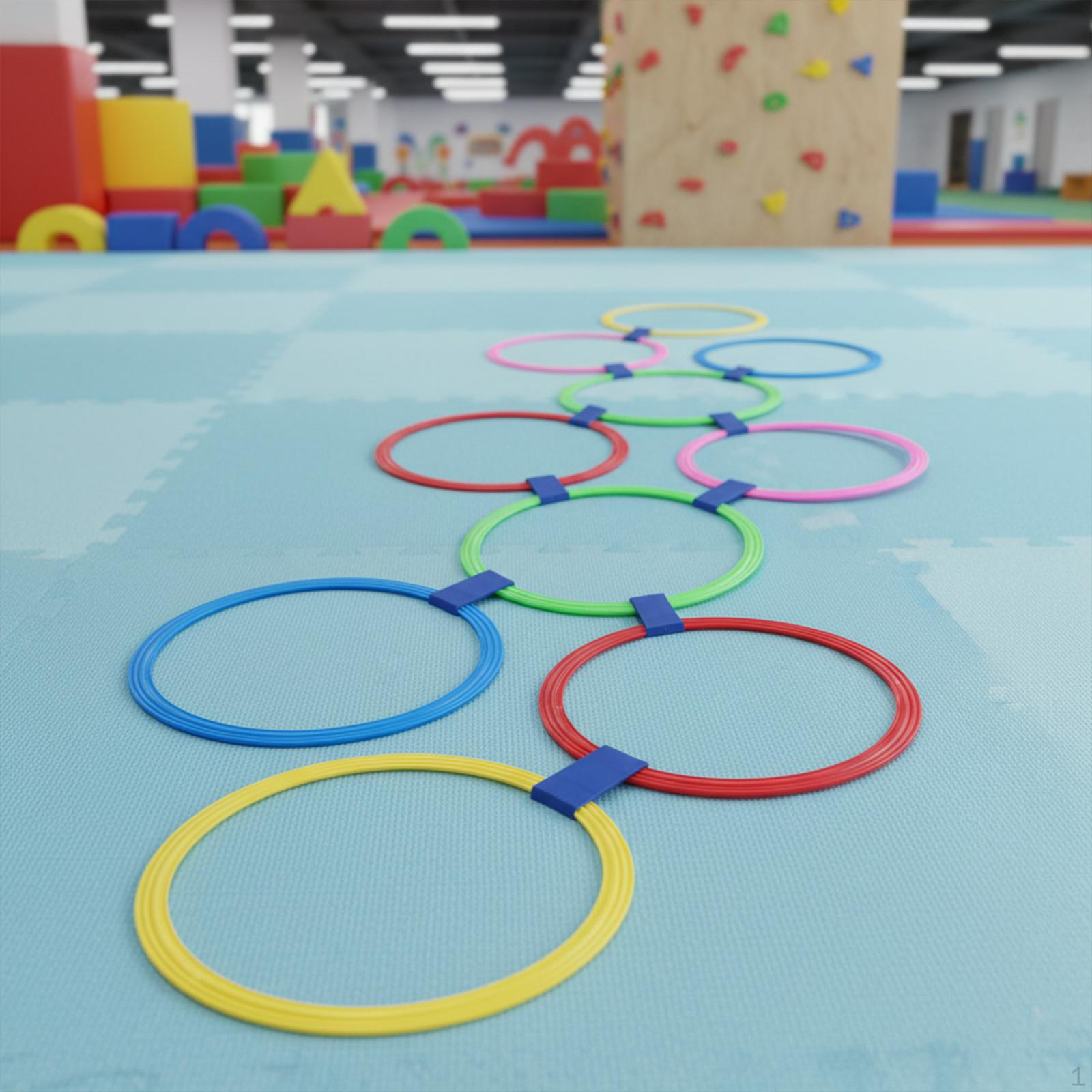 10 Hopscotch Rings, Agility Training Toy for The Playground, Tires Indoor And Outdoor Use 28cm
10 Hopscotch Rings, Agility Training Toy for The Playground, Tires Indoor And Outdoor Use 28cm