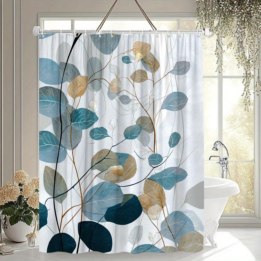 Eucalyptus Leaf Illustration Shower Curtain 1Pc With 12 Hooks For Bathroom Home Decor Polyester 2D Flat Print 70.8X70.8 Inch W60H190(CM)-1 Pcs
Eucalyptus Leaf Illustration Shower Curtain 1Pc With 12 Hooks For Bathroom Home Decor Polyester 2D Flat Print 70.8X70.8 Inch W60H190(CM)-1 Pcs