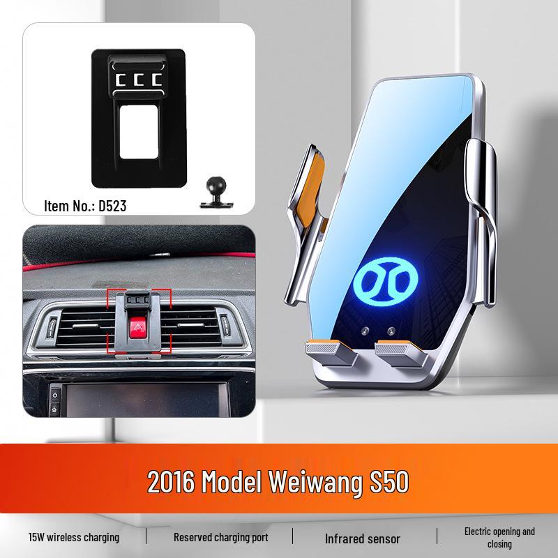 Phone Holder for BAIC Senova EU5 500 with D40x35 25 Round Air Vent
Phone Holder for BAIC Senova EU5 500 with D40x35 25 Round Air Vent