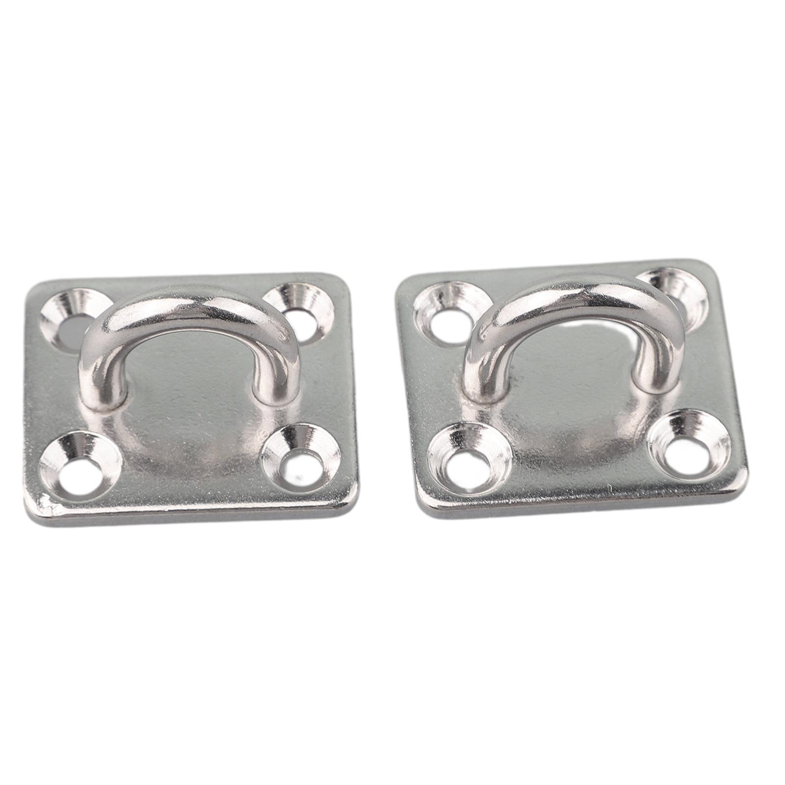 2Pcs Stainless Square Heavy Duty Ceiling Hook Wall Mounted Hook For Yoga Swings Hammocks Bracket Hardware Tool Accessory CHINA
2Pcs Stainless Square Heavy Duty Ceiling Hook Wall Mounted Hook For Yoga Swings Hammocks Bracket Hardware Tool Accessory CHINA