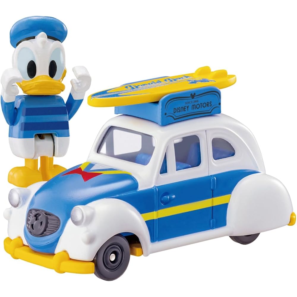 Takara Tomy Tomica Dream Tomica No.179 Disney Motors Runtot Donald Duck Mini Car Toy for Ages 3 and Up
Takara Tomy Tomica Dream Tomica No.179 Disney Motors Runtot Donald Duck Mini Car Toy for Ages 3 and Up