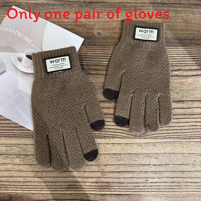 Mens Fleecelined Knitted Touchscreen Gloves For Warmth And Cold Protection хакі
Mens Fleecelined Knitted Touchscreen Gloves For Warmth And Cold Protection хакі