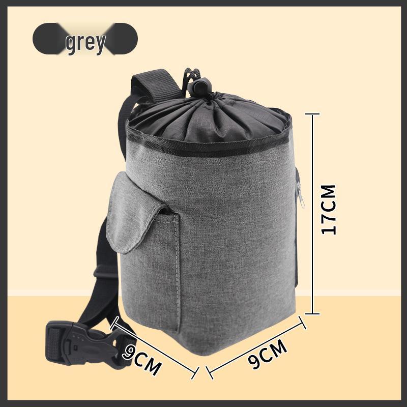 Pet Training Waist Bag: Dog Treat & Food Carrier for Walking & Training сірий колір
Pet Training Waist Bag: Dog Treat & Food Carrier for Walking & Training сірий колір
