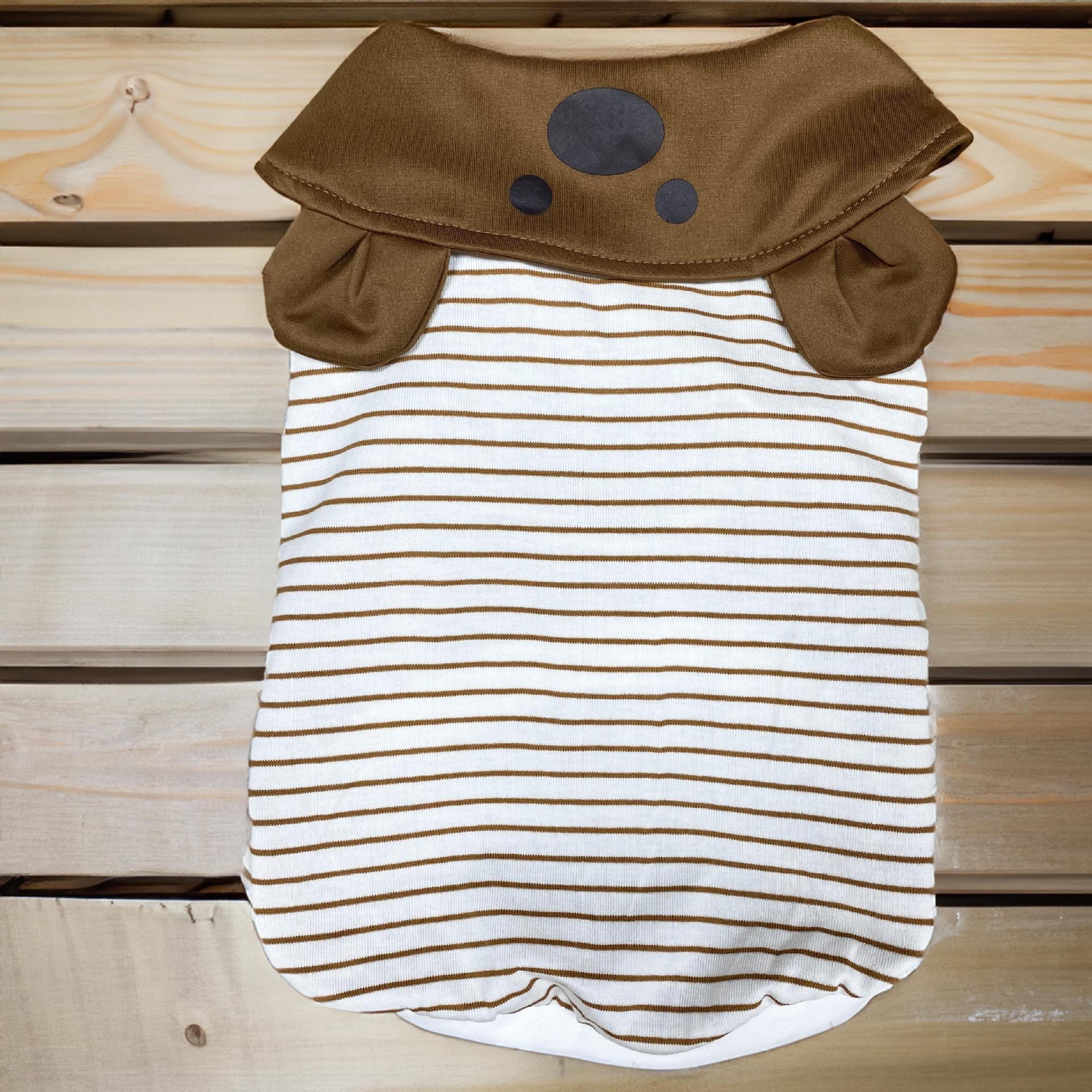 Factory teddy dog clothes summer clothes new cute cartoon bear vest breathable thin pet clothing 2XL
Factory teddy dog clothes summer clothes new cute cartoon bear vest breathable thin pet clothing 2XL