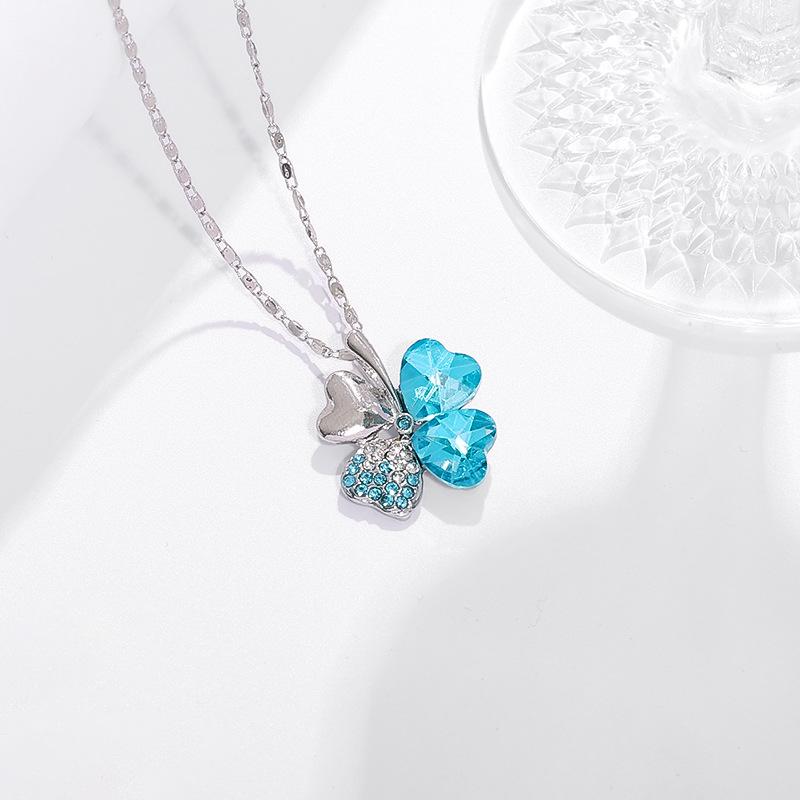 Универсальные аксессуары Австрийские кристаллы Свадебные аксессуары Ожерелье на ключицу Ожерелье с клевером на удачу Женские украшения озеро синий
Универсальные аксессуары Австрийские кристаллы Свадебные аксессуары Ожерелье на ключицу Ожерелье с клевером на удачу Женские украшения озеро синий