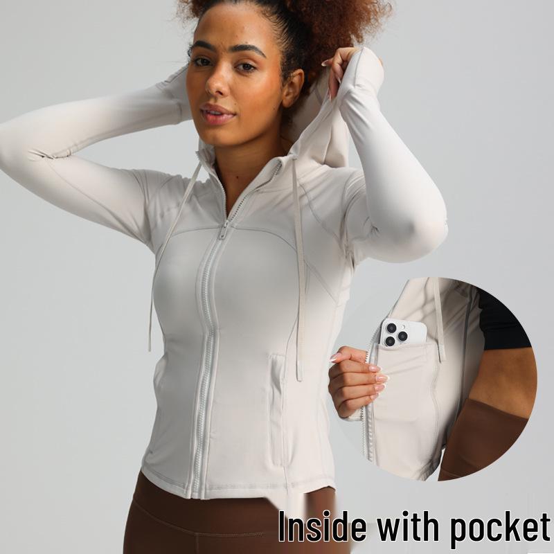 Define Women s Slim Fit Zip-Up Sports Hoodie - Long Sleeve Yoga & Running Jacket 8/XL білий/слонова кістка
Define Women s Slim Fit Zip-Up Sports Hoodie - Long Sleeve Yoga & Running Jacket 8/XL білий/слонова кістка