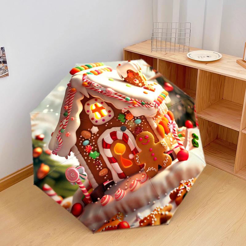 1 PC Automatic Folding Umbrella - Snow scene Pattern, Portable & Foldable Design with 8 Ribs, Christmas Birthday Gifts
1 PC Automatic Folding Umbrella - Snow scene Pattern, Portable & Foldable Design with 8 Ribs, Christmas Birthday Gifts