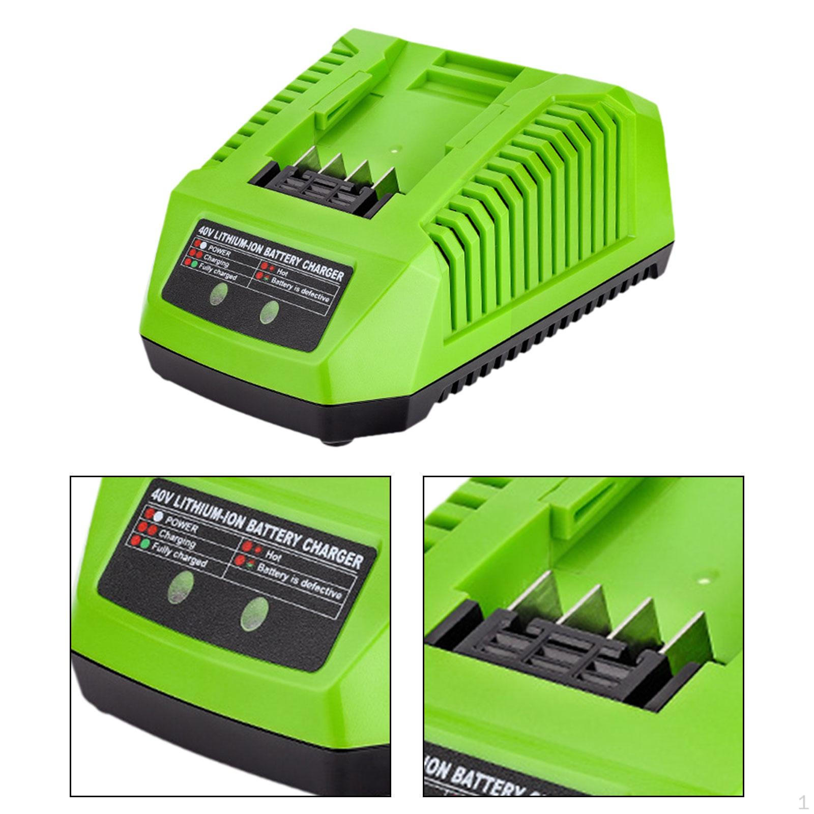 Зарядний пристрій літієвої батареї 40V Mini Rapidly Recharger для домашнього гаража Desktop
Зарядний пристрій літієвої батареї 40V Mini Rapidly Recharger для домашнього гаража Desktop